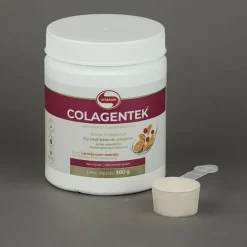Vitafor Colagentek Pó Tangerina Colágenio Hidrolisado 300g | Pele, Cabelo, Unhas e Articulações