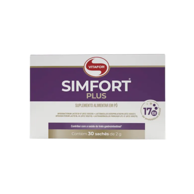 Vitafor Simfort Plus Probiótico 30 Saquetas | Equilíbrio Intestinal