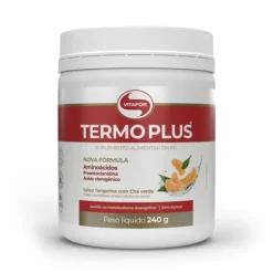 Vitafor Termo Plus Tangerina com Chá Verde 240g 60 Doses | Mais Energia para Treinar