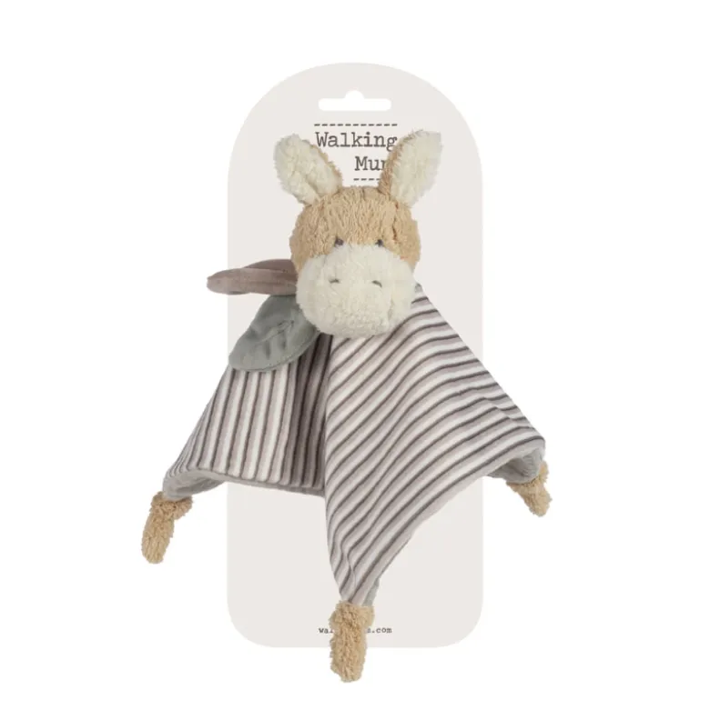 Walking Mum Doudou Burro Botton Riscas | Conforto Bebé