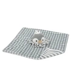 Walking Mum Doudou Pinguim Praliné Matcha 25cm | Peluche de Conforto Bebé 0+