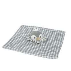 Walking Mum Doudou Pinguim Praliné Matcha 25cm | Peluche de Conforto Bebé 0+
