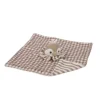 Walking Mum Doudou Pinguim Praliné Moka 25cm | Peluche de Conforto Bebé 0+