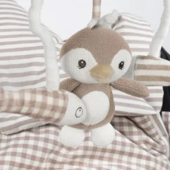 Walking Mum Espiral Didática Pinguim Praliné Moka | Brinquedo Sensorial Bebé 0+