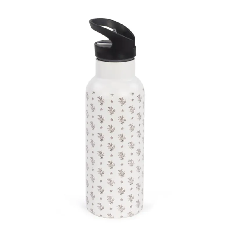 Walking Mum Garrafa Térmica Botton Flowers 500ml | Com palhinha