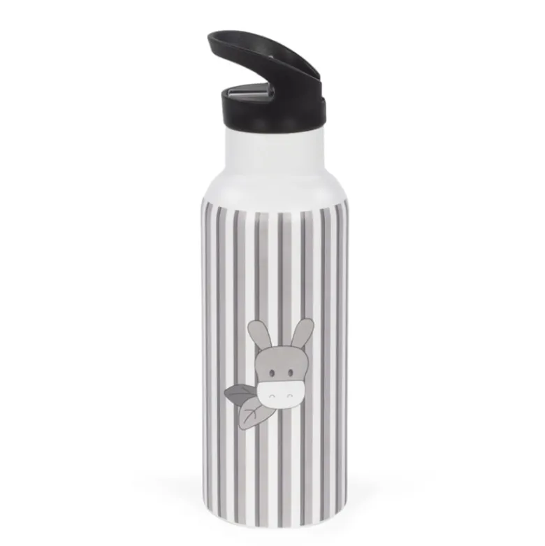 Walking Mum Garrafa Térmica Burro Botton Strips 500ml | Com palhinha