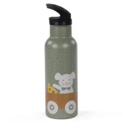 Walking Mum Garrafa Térmica Rato Poppy 500ml | Com palhinha