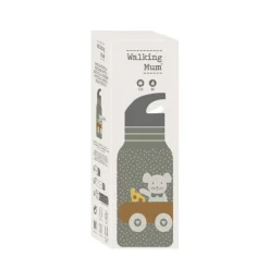 Walking Mum Garrafa Térmica Rato Poppy 500ml | Com palhinha
