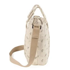 Walking Mum Mala Maternidade Tiracolo Mimosa Verde | Bolsa Carrinho Bebé Impermeável com Trocador