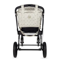 Walking Mum Mala Maternidade Tiracolo Mimosa Verde | Bolsa Carrinho Bebé Impermeável com Trocador