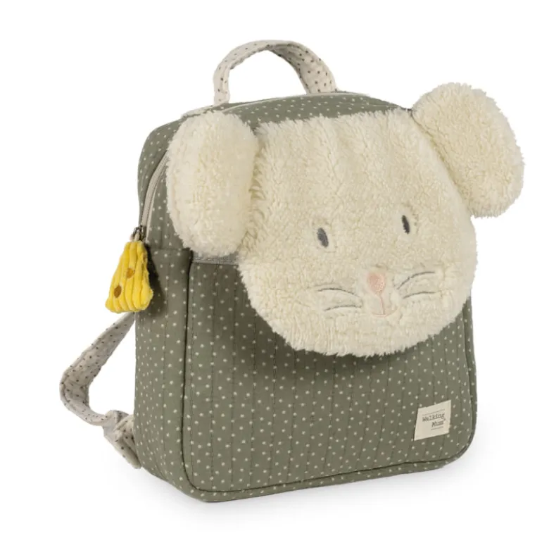 Walking Mum Mochila Infantil Rato Poppy Moss | Ideal para creche