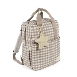 Walking Mum Mochila Maternidade Caetana Sand | Muda fraldas incluído