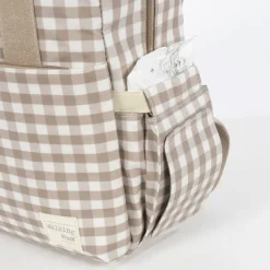 Walking Mum Mochila Maternidade Caetana Sand | Muda fraldas incluído
