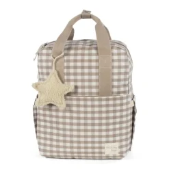 Walking Mum Mochila Maternidade Caetana Sand | Muda fraldas incluído