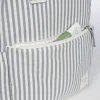 Walking Mum Mochila Maternidade Praliné Strips Matcha | Muda fraldas incluído