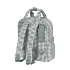 Walking Mum Mochila Maternidade Praliné Vichy Matcha | Muda fraldas incluído