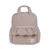 Walking Mum Mochila Maternidade Praliné Vichy Moka | Muda fraldas incluído