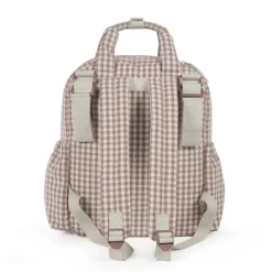 Walking Mum Mochila Maternidade Praliné Vichy Moka | Muda fraldas incluído