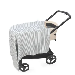 Walking Mum Musselina 120x120cm Praliné Strips Matcha