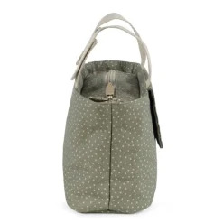 Walking Mum Saco Organizador Polka Dot Poppy Moss | Para colocar no carrinho do bebé