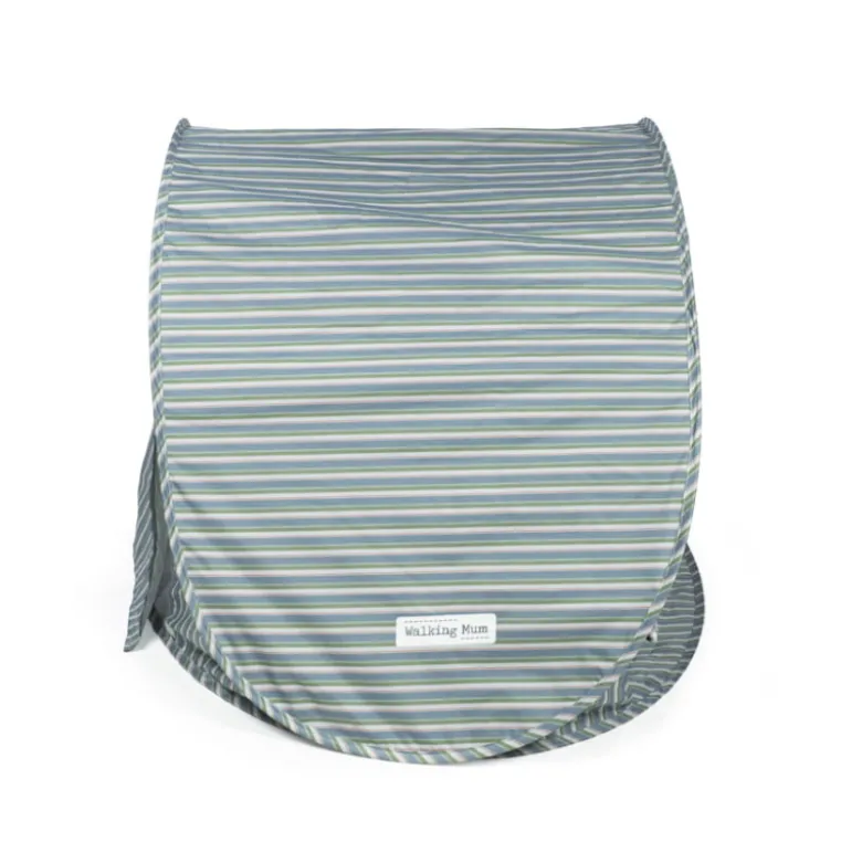 Walking Mum Tenda Praia Bebé Strips SPF50+ Anti-UV | Inclui bolsa transprote