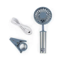 Walking Mum Ventoinha para Carrinho Bebé Strips | Recarregável por USB
