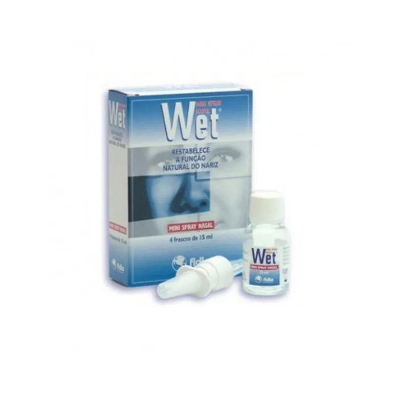 Wet Mini Spray Nasal 4 X 15 mL