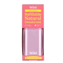 Wild Desodorizante Natural Caixa e Recarga Flor de Cerejeira 40g