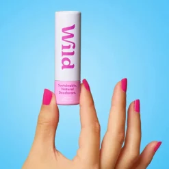Wild Desodorizante Natural Mini Coco & Baunilha 16g | Embalagem Compostável | Proteção Eficaz