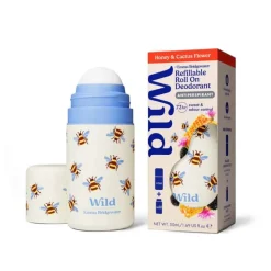 Wild Desodorizante Roll-on Abelhas + Recarga Mel & Cacto 50ml