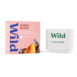 WILD Recarga Desodorizante Natural Âmbar & Ágar 40g | Refill