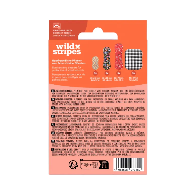Wild Stripes Classic Sensitive Pensos Fashion x20