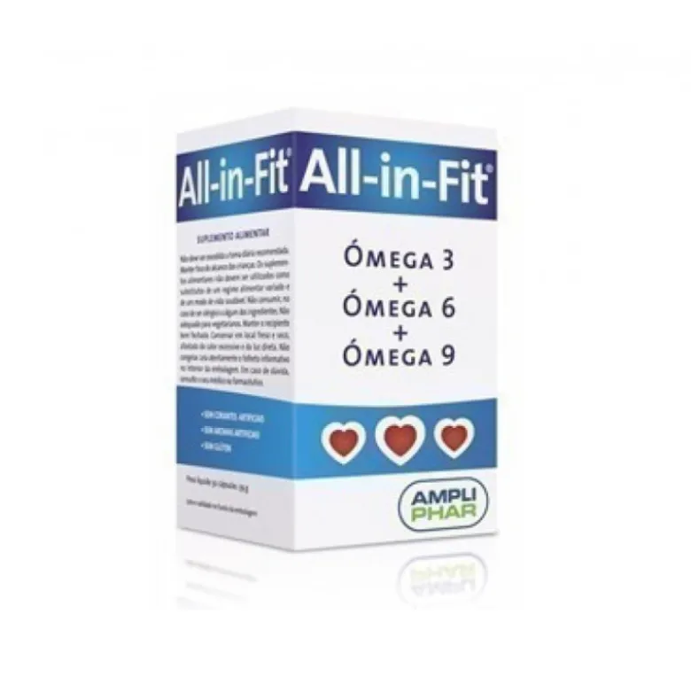 Win-fit Ómega 3+6+9 Cápsulas x30
