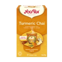 Yogi Tea Bio Chá Chai Cúrcuma 17 Saquetas