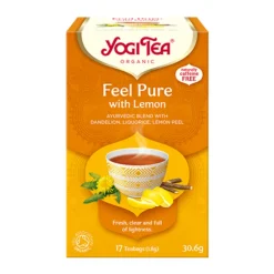Yogi Tea Bio Chá Detox Limão 17 Saq