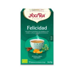 Yogi Tea Bio Chá Felicidade 17 Saq