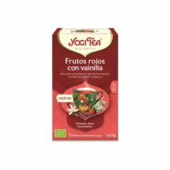 Yogi Tea Bio Chá Frutos Vermelhas com Baunilha Saquetas x17