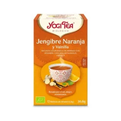 Yogi Tea Bio Chá Gengibre Laranja Baunilha 17 Saq