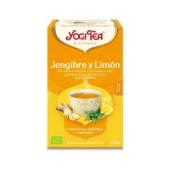 Yogi Tea Bio Chá Gengibre Limão 17Saq