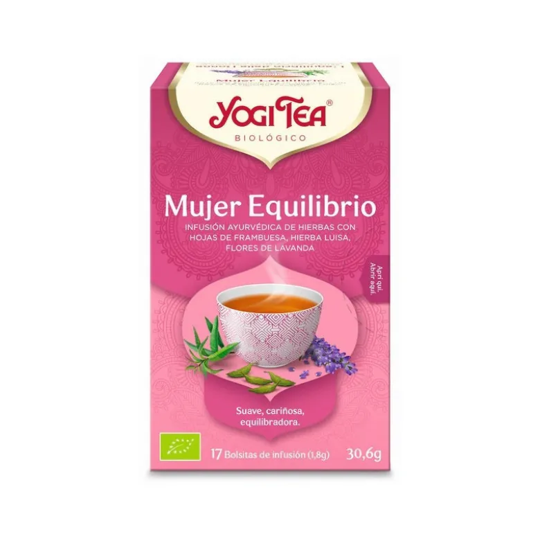 Yogi Tea Bio Chá Mulher Equilibrio 17 Saq