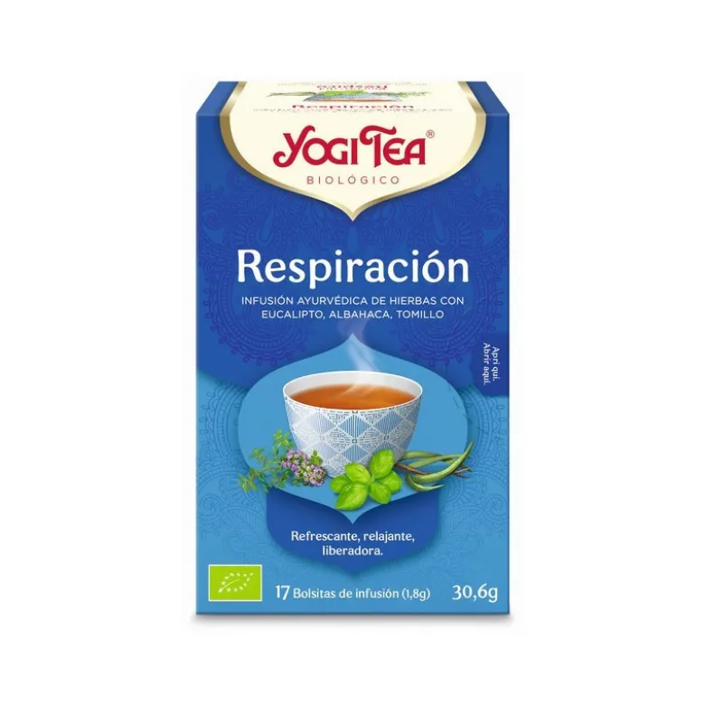 Yogi Tea Bio Chá Respiracao 17 Saq