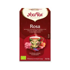 Yogi Tea Bio Chá Rosa 17 Saq
