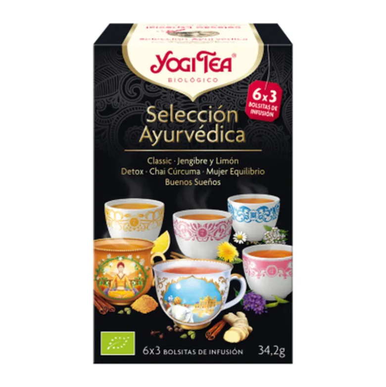 Yogi Tea Bio Chá Selecao Infus 18 Saq