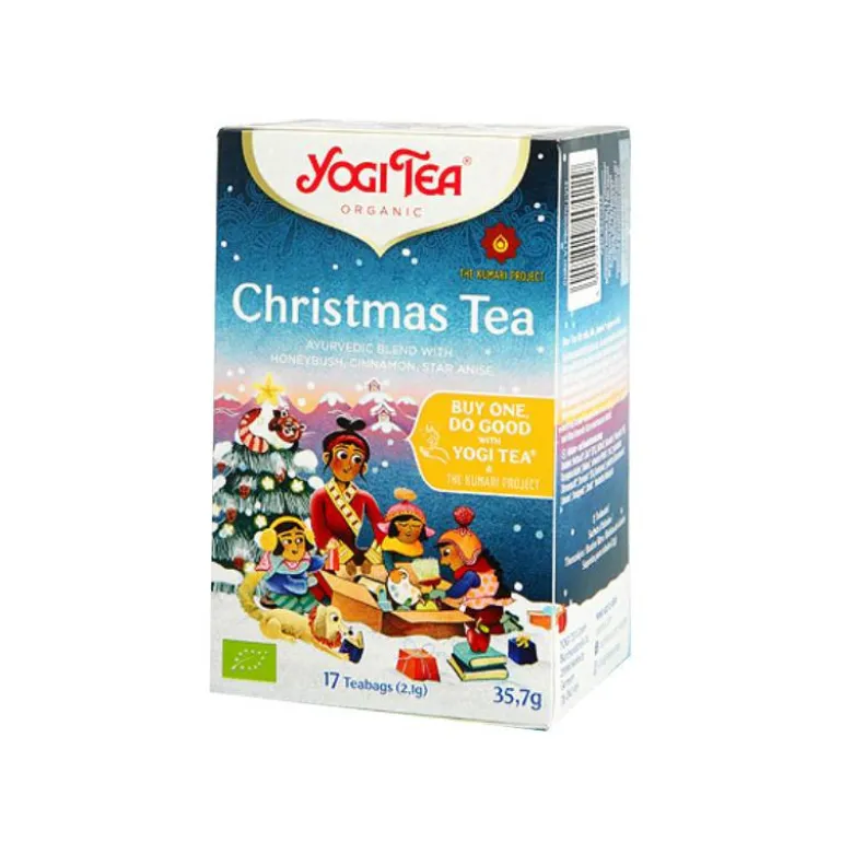 Yogi Tea Bio Infusão de Natal 17 Saquetas