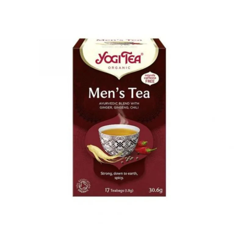 Yogi Tea Bio Men's Tea Saquetas x17