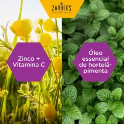 Zarbee’s Garganta & Imunidade Extra 24 Pastilhas - Adultos e Crianças +8 Anos
