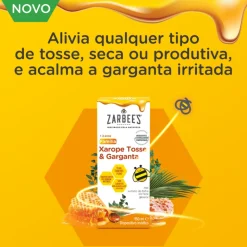 Zarbee’s Xarope Tosse & Garganta 150ml | Adultos e Crianças a partir dos 2 Anos